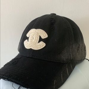 Chanel Black Cap